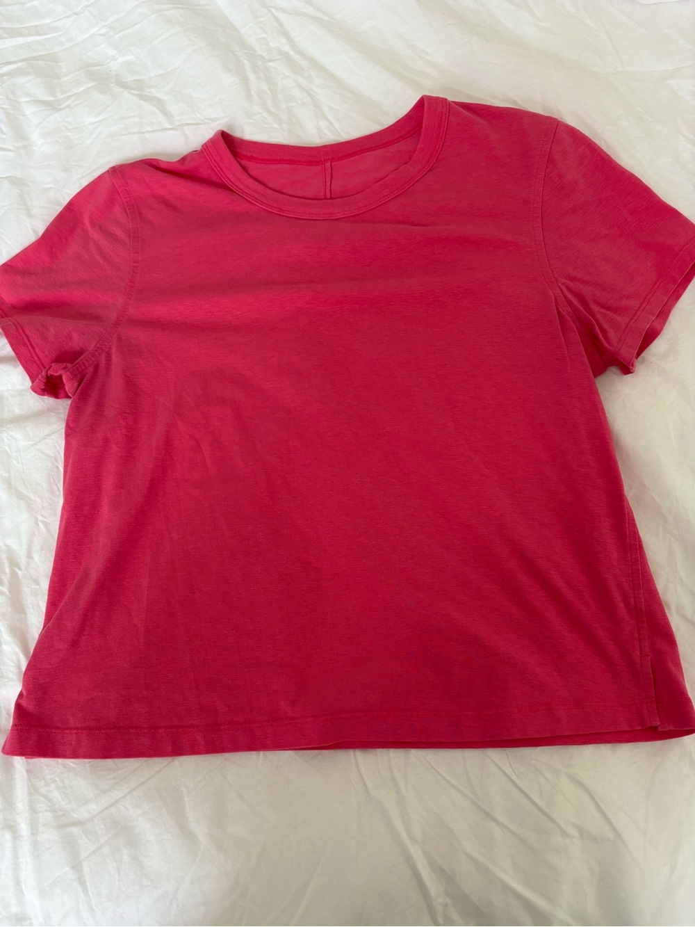 LULULEMON CLASSIC FIT COTTON BLEND TEE